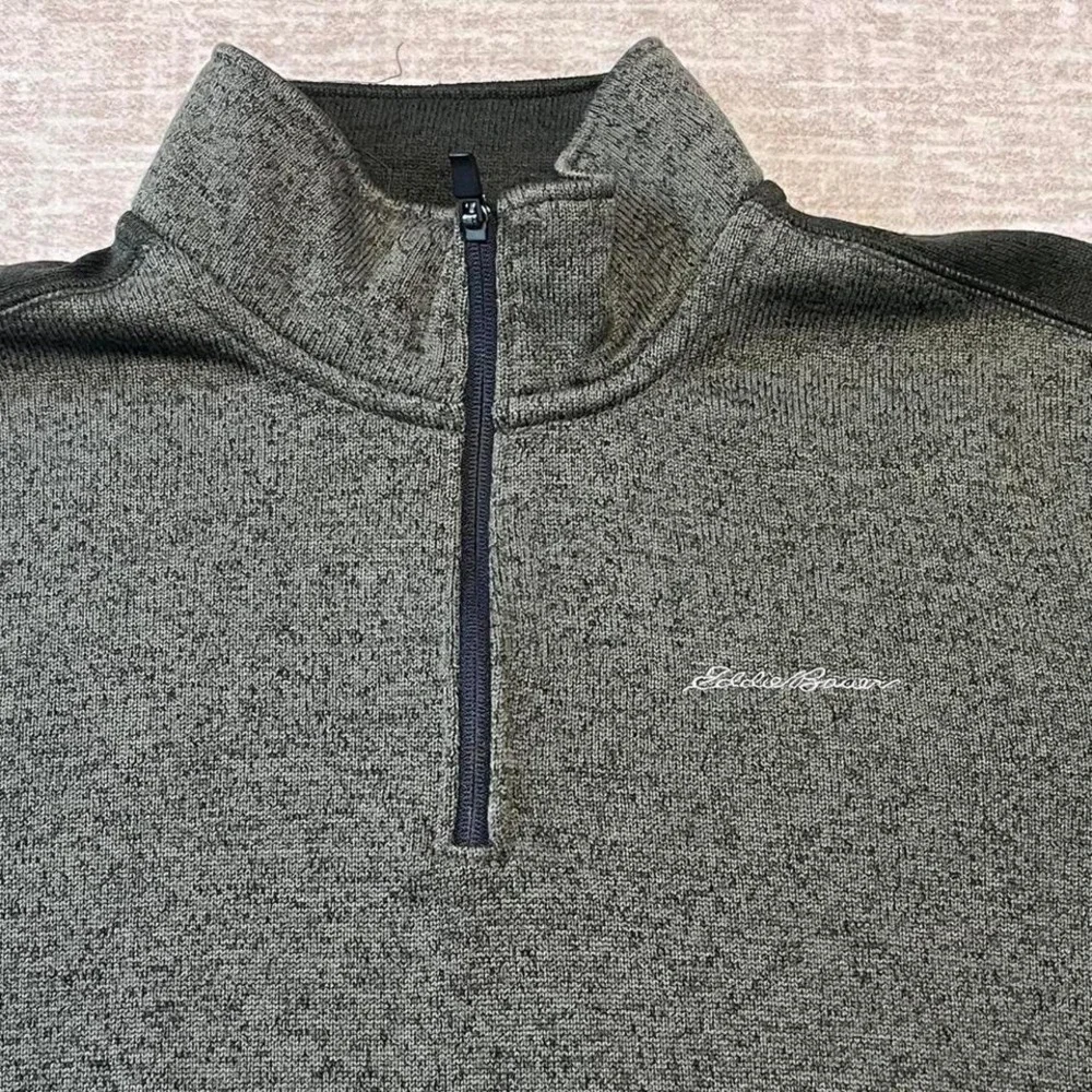 Eddie‎ Bauer 3/4 zip sweater